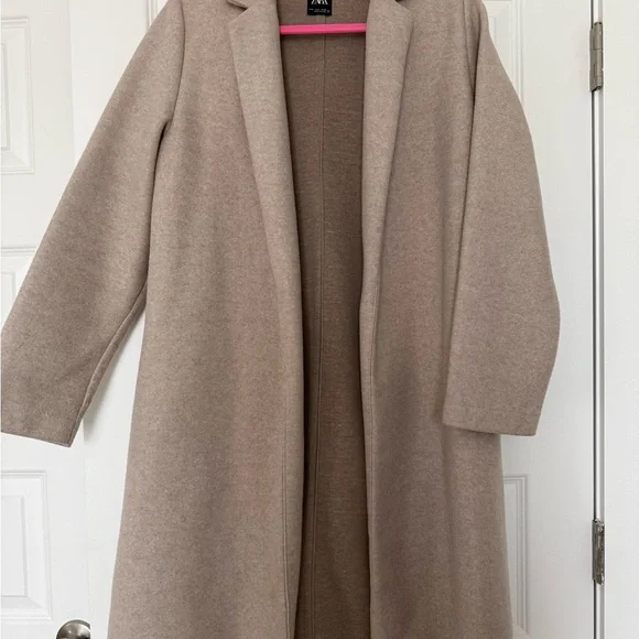 Zara Women's Beige coat - Picture 1 of 4